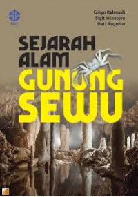 Image of Sejarah alam Gunung Sewu