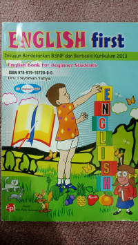 Image of English first