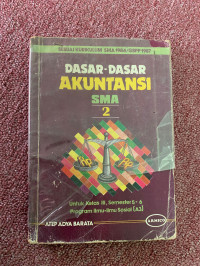 Image of DASAR-DASAR AKUNTANSI SMA