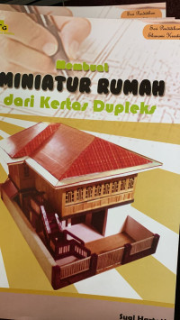 Image of Membuat Miniatur Rumah dari Kertas Dupleks