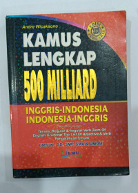 Image of Kamus Lengkap 500 Milliard