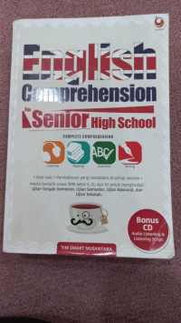 Image of English comperhension for senior high school