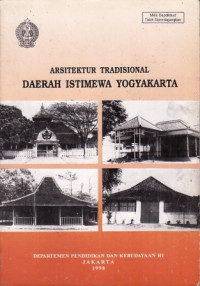 Image of Arsitektur tradisional Daerah Istimewa Yogyakarta